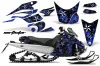 Yamaha FX Nytro Sled Graphic Kit - 2008-2014 North Star Blue