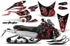 Yamaha FX Nytro Sled Graphic Kit - 2008-2014 North Star Red