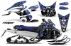 Yamaha FX Nytro Sled Graphic Kit - 2008-2014 Reaper Blue