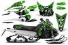 Yamaha FX Nytro Sled Graphic Kit - 2008-2014 Reaper Green