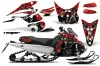 Yamaha FX Nytro Sled Graphic Kit - 2008-2014 Reaper Red