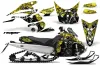 Yamaha FX Nytro Sled Graphic Kit - 2008-2014 Reaper Yellow