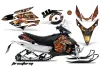 Yamaha Phazer RTX / GT Sled Graphic Kit - 2007-2016 Firestorm Black