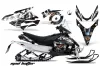 Yamaha Phazer RTX / GT Sled Graphic Kit - 2007-2016 Mad Hatter Black