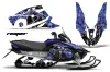 Yamaha Vector RS Sled Graphic Kit - 2012-2016 Reaper Blue