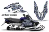 Yamaha Vector RS Sled Graphic Kit - 2012-2016 Urban Camo Blue