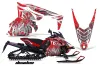 Yamaha Viper SR / SRT / RTX / SE Sled Graphic Kit - 2014-2016 Deaden Red