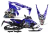 Yamaha Viper SR / SRT / RTX / SE Sled Graphic Kit - 2014-2016 Mad Hatter Blue