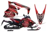 Yamaha Viper SR / SRT / RTX / SE Sled Graphic Kit - 2014-2016 Nuke Red