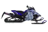 Yamaha Viper SR / SRT / RTX / SE Sled Graphic Kit - 2014-2016 Skull Camo Blue