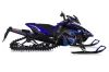 Yamaha Viper SR / SRT / RTX / SE Sled Graphic Kit - 2014-2016 Tribal Flames Blue