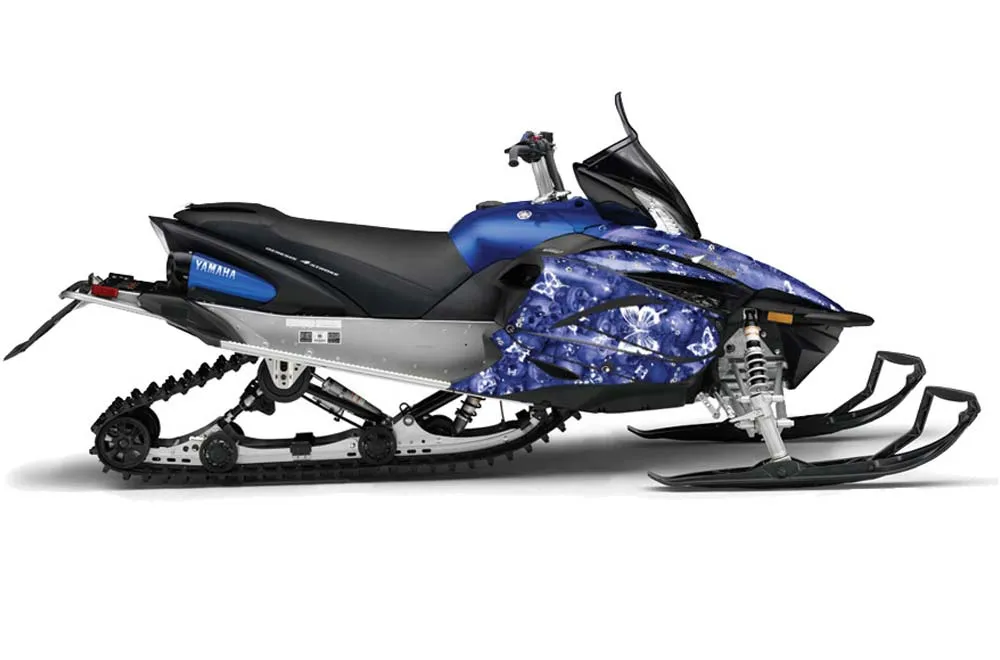 Yamaha Apex Sled Graphic Kit - 2011-2018 Butterfly Blue
