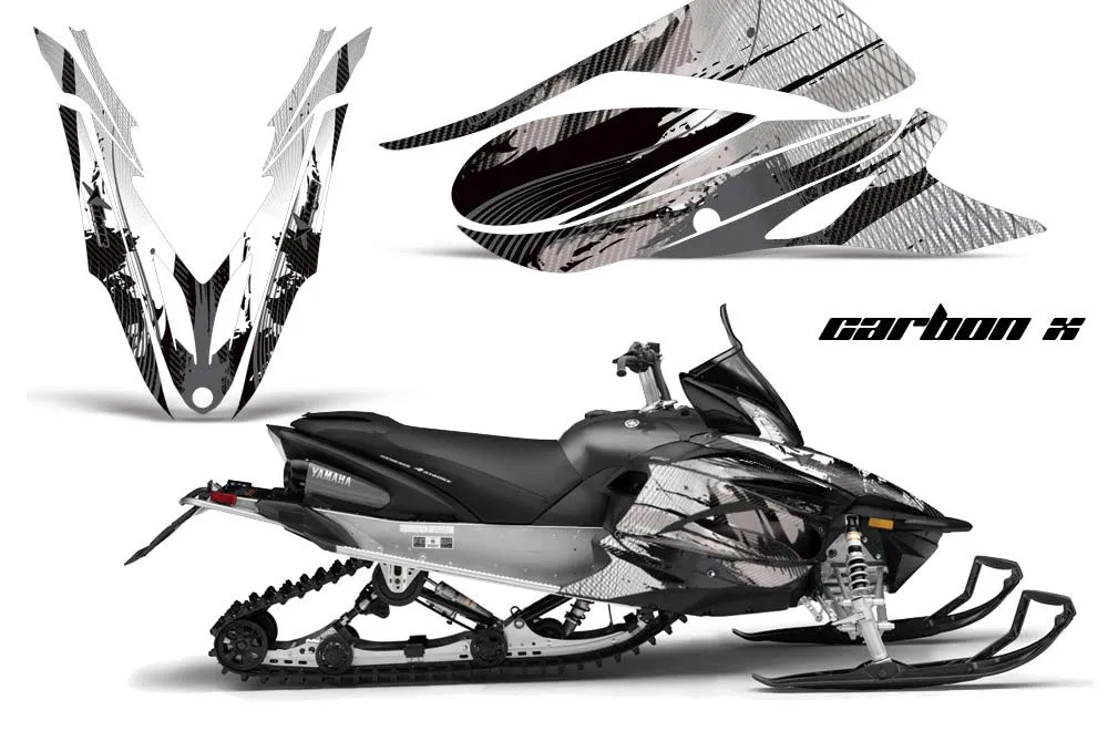 Yamaha Apex Sled Graphic Kit - 2011-2018 Carbon X Black