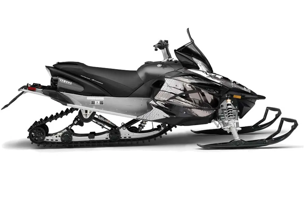 Yamaha Apex Sled Graphic Kit - 2011-2018 Carbon X Black