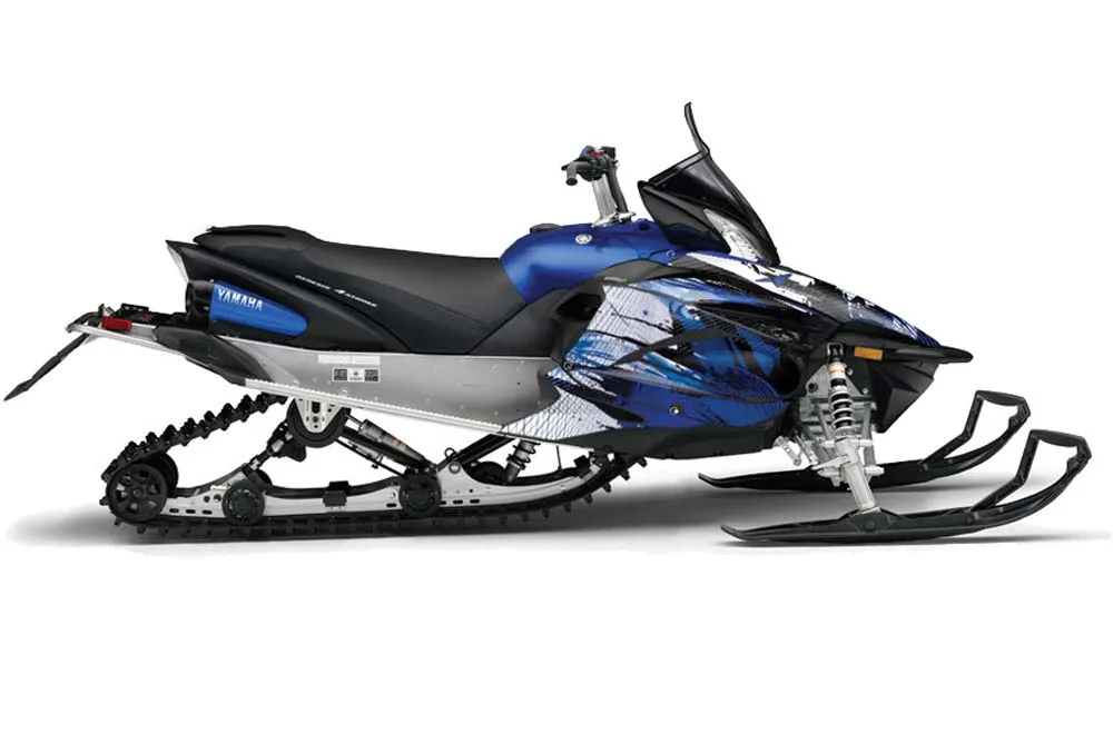 Yamaha Apex Sled Graphic Kit - 2011-2018 Carbon X Blue