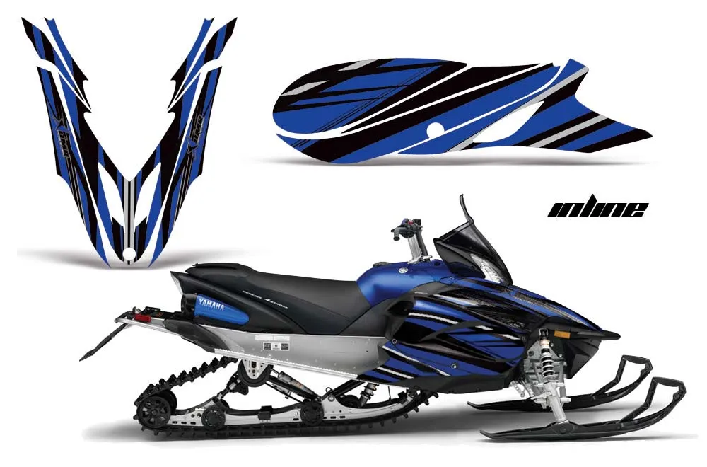 Yamaha Apex Sled Graphic Kit - 2011-2018 In Line Blue