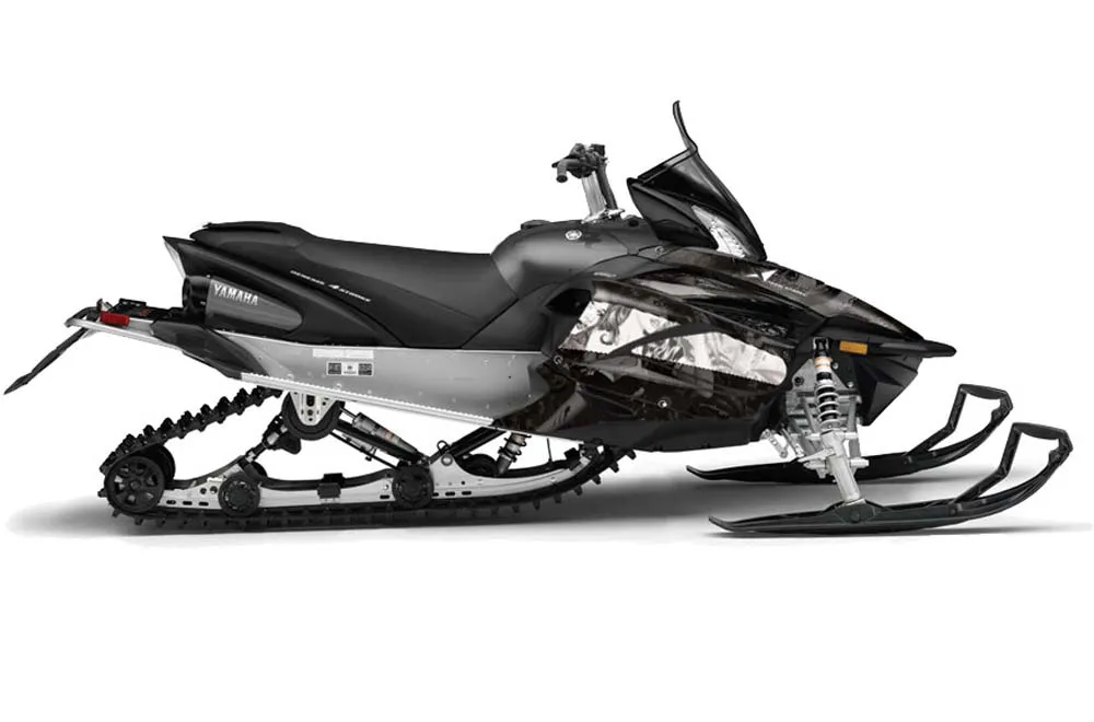 Yamaha Apex Sled Graphic Kit - 2011-2018 Mad Hatter White