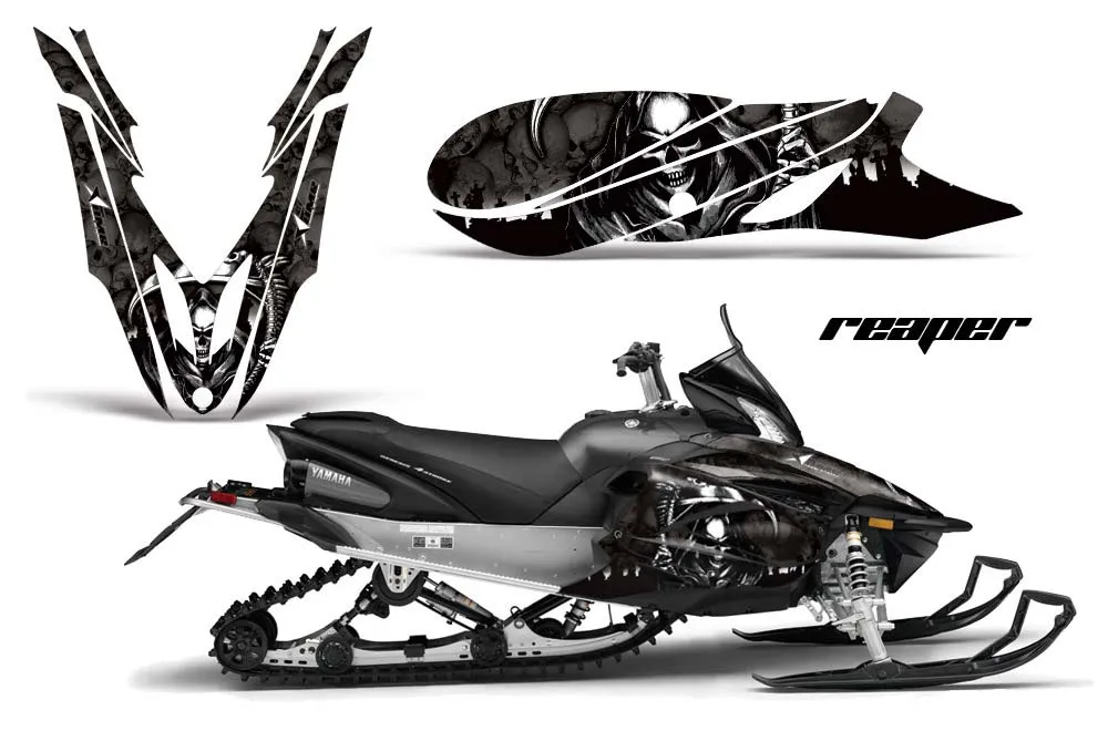 Yamaha Apex Sled Graphic Kit - 2011-2018 Reaper Black