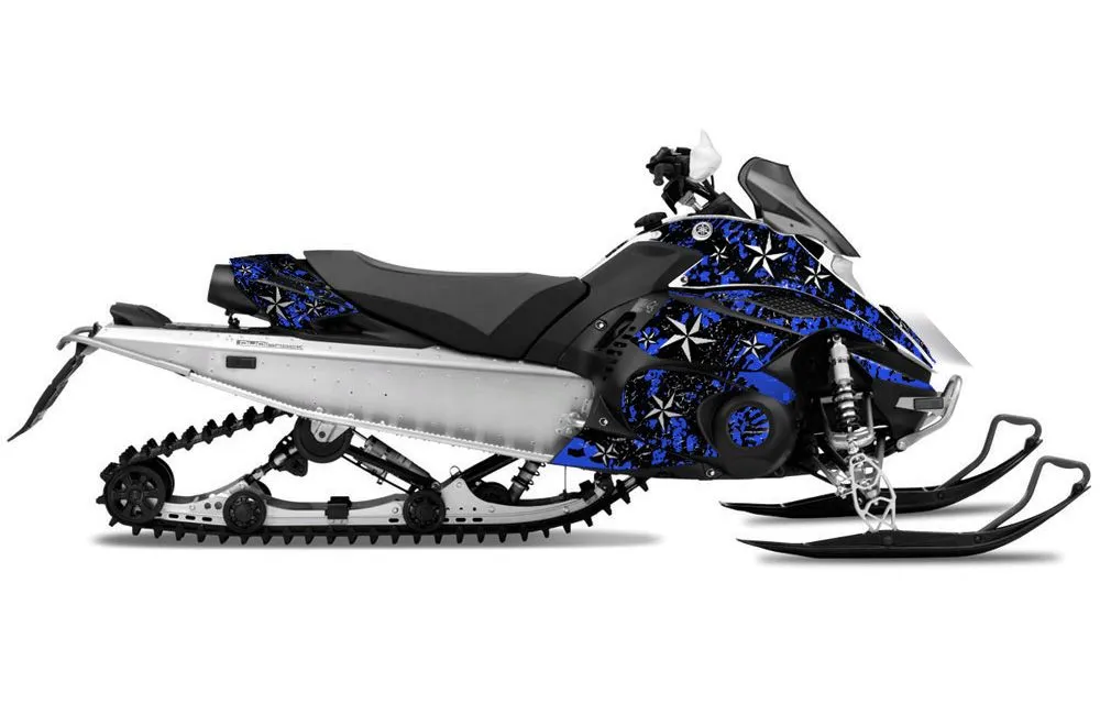 Yamaha FX Nytro Sled Graphic Kit - 2008-2014 North Star Blue