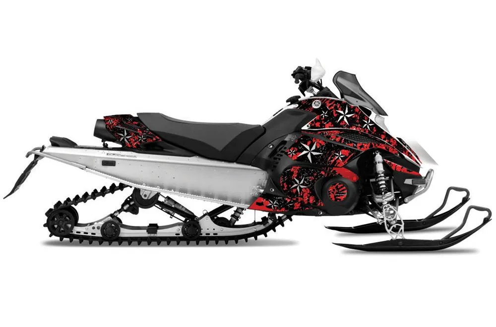 Yamaha FX Nytro Sled Graphic Kit - 2008-2014 North Star Red