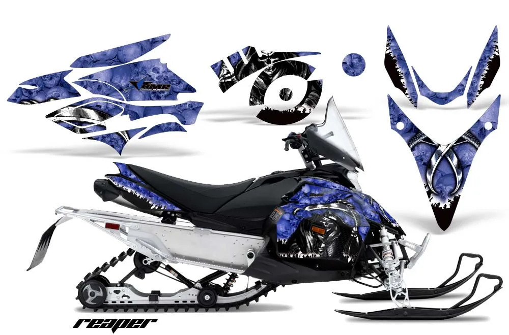 Yamaha Phazer RTX / GT Sled Graphic Kit - 2007-2016 Reaper Blue