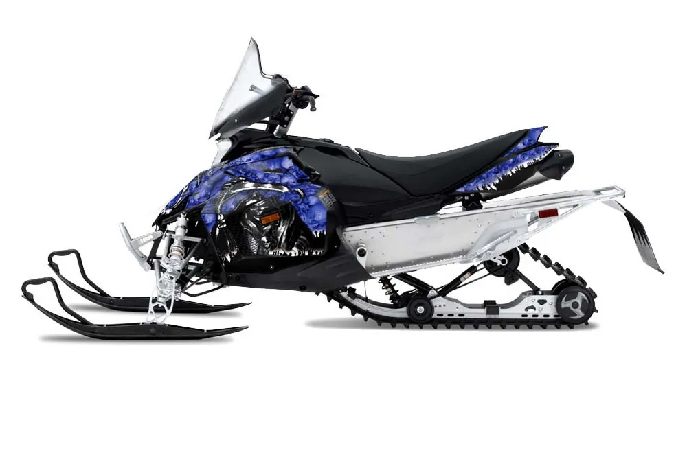 Yamaha Phazer RTX / GT Sled Graphic Kit - 2007-2016 Reaper Blue