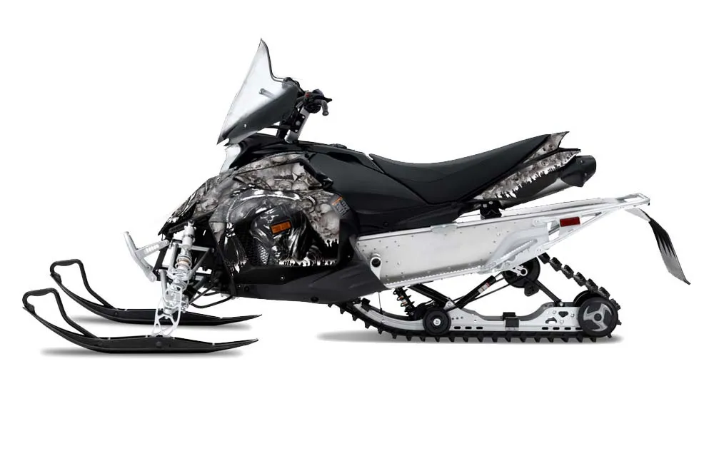 Yamaha Phazer RTX / GT Sled Graphic Kit - 2007-2016 Reaper Silver