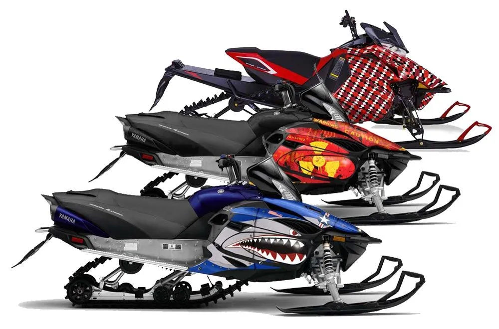 Yamaha Vector RS Sled Custom Graphic Kit - 2012-2016