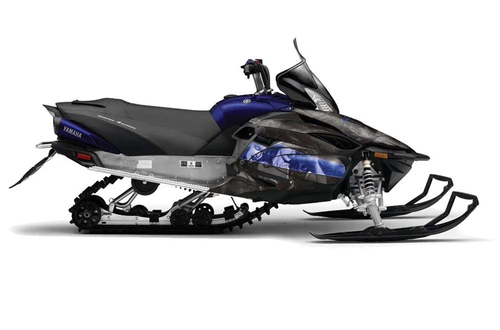 Yamaha Vector RS Sled Graphic Kit - 2012-2016 Mad Hatter Blue