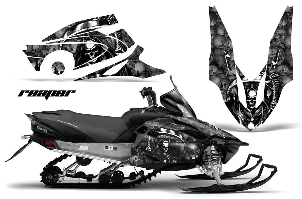 Yamaha Vector RS Sled Graphic Kit - 2012-2016 Reaper Black