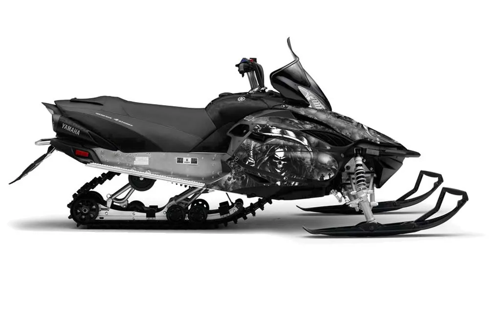 Yamaha Vector RS Sled Graphic Kit - 2012-2016 Reaper Black