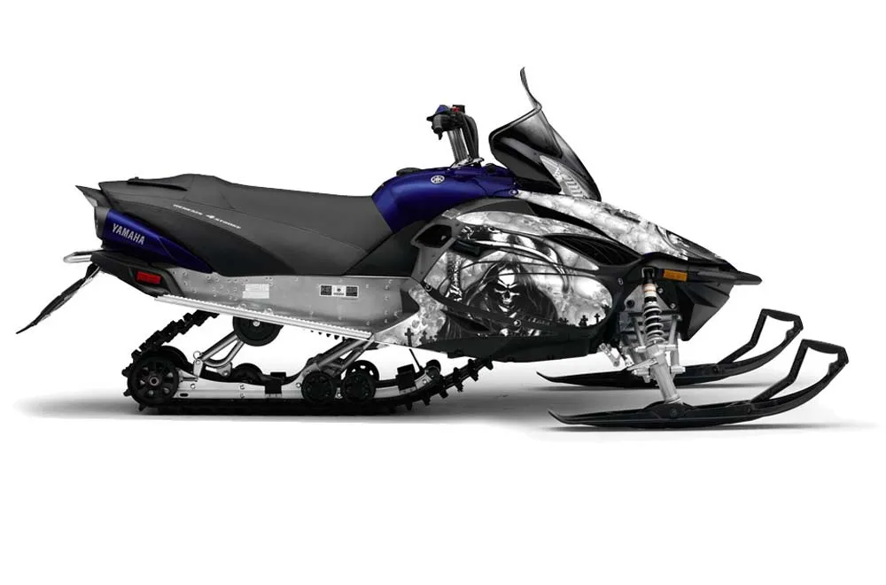 Yamaha Vector RS Sled Graphic Kit - 2012-2016 Reaper White
