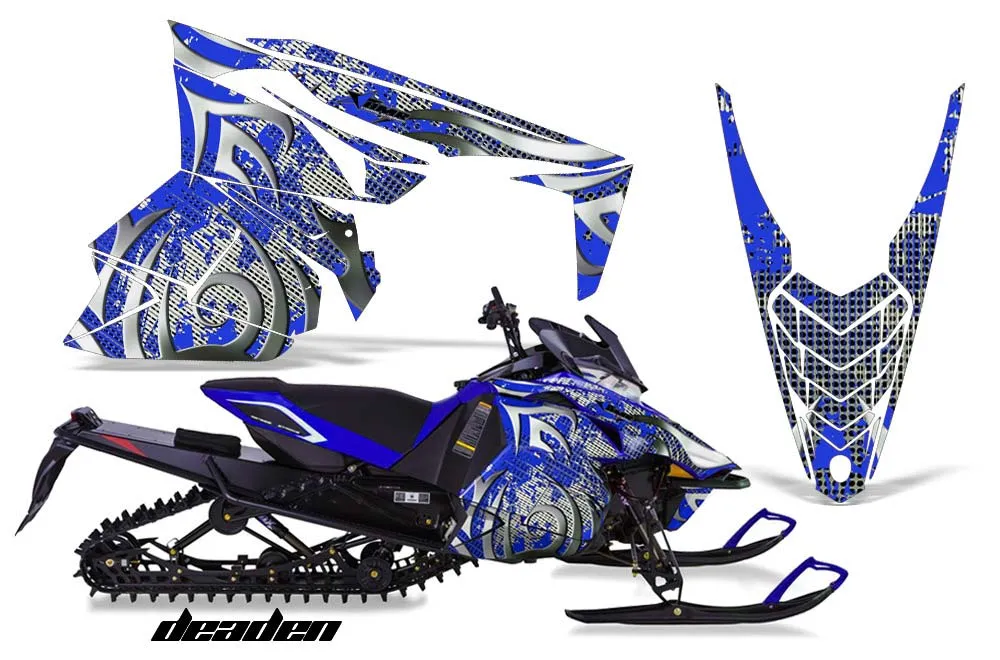 Yamaha Viper SR / SRT / RTX / SE Sled Graphic Kit - 2014-2016 Deaden Blue