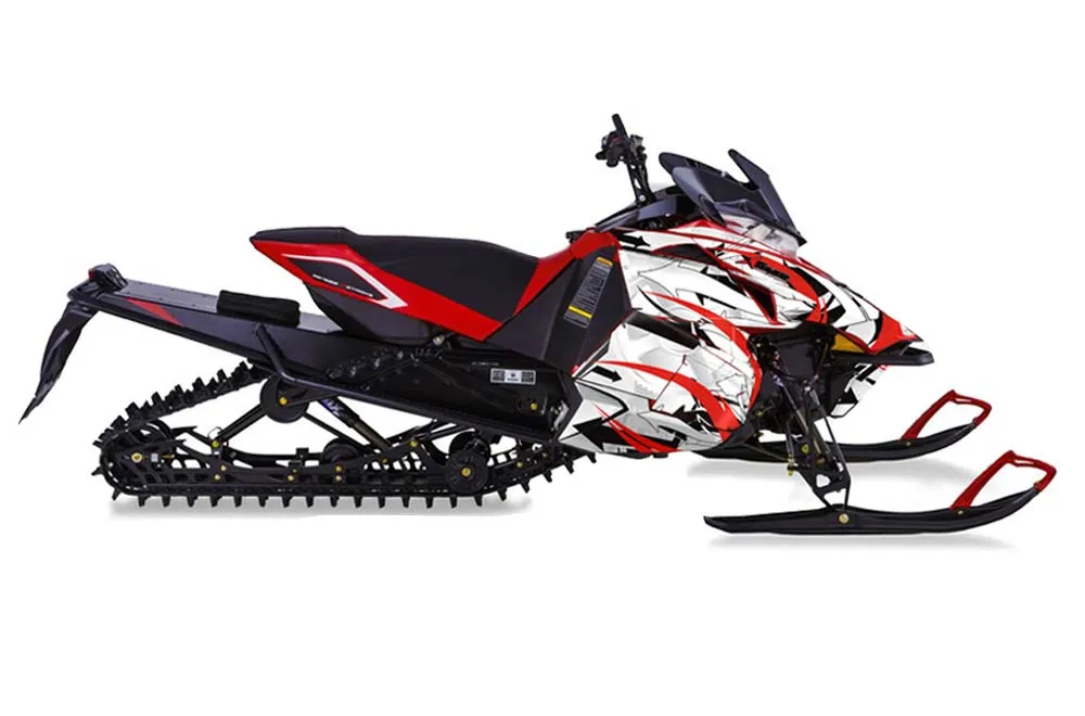 Yamaha Viper SR / SRT / RTX / SE Sled Graphic Kit - 2014-2016 Expo Red