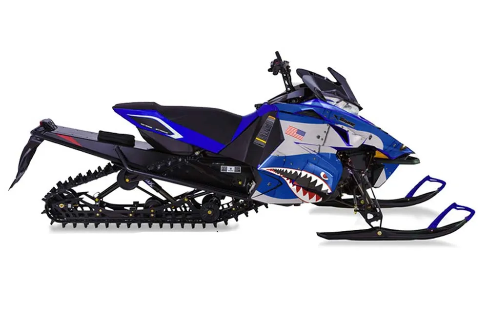 Yamaha Viper SR / SRT / RTX / SE Sled Graphic Kit - 2014-2016 P40 Warhawk Blue