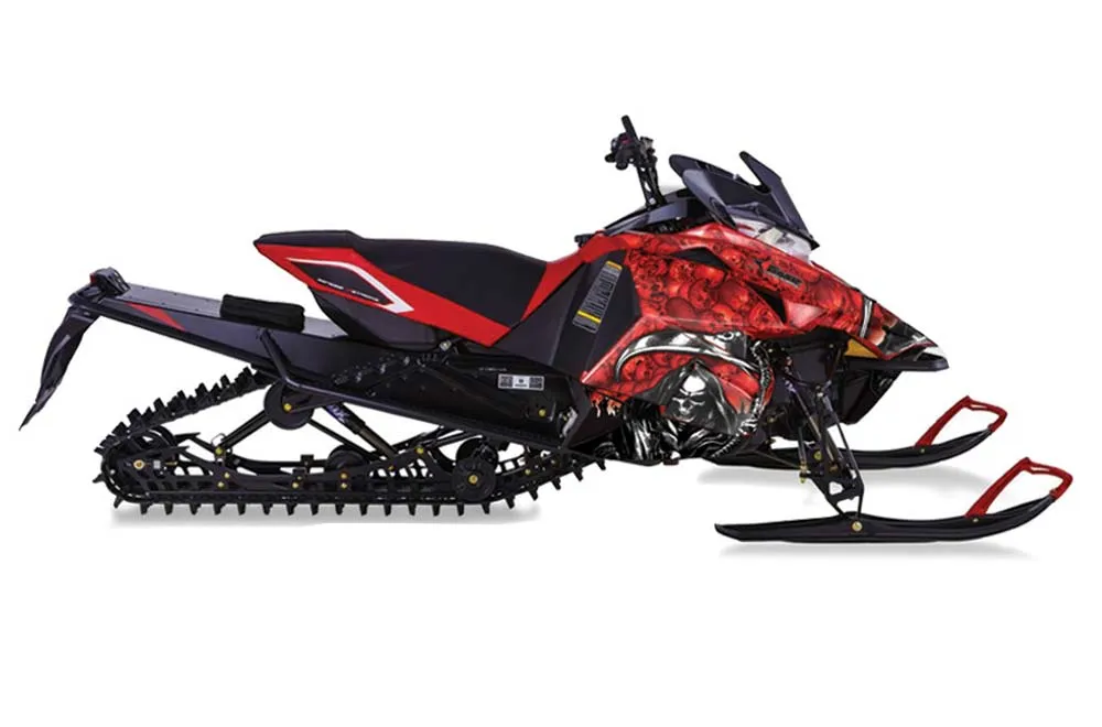 Yamaha Viper SR / SRT / RTX / SE Sled Graphic Kit - 2014-2016 Reaper Red