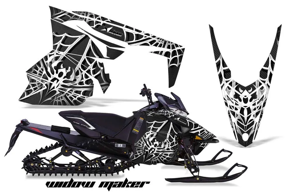 Yamaha Viper SR / SRT / RTX / SE Sled Graphic Kit - 2014-2016 Widow Maker Black