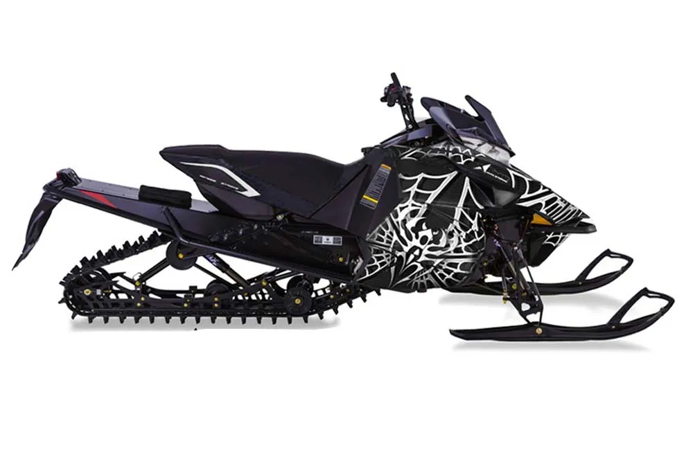 Yamaha Viper SR / SRT / RTX / SE Sled Graphic Kit - 2014-2016 Widow Maker Black