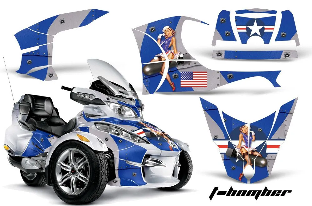 Can Am BRP (RTS) Spyder Custom Graphic Kit - 2010-2013