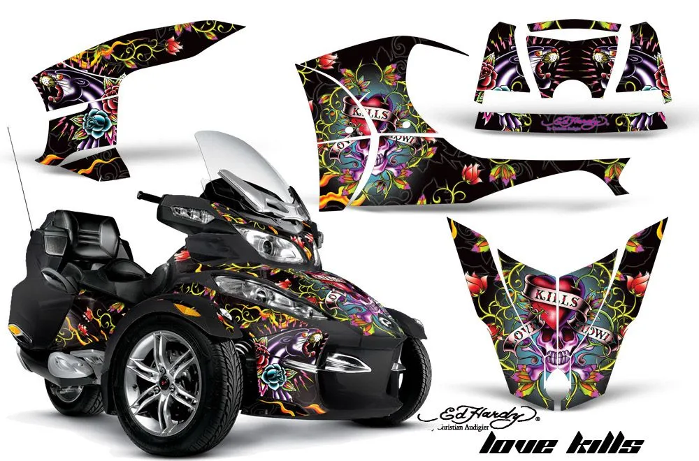 Can Am BRP (RTS) Spyder Custom Graphic Kit - 2010-2013