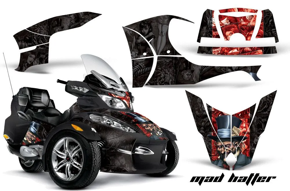 Can Am BRP (RTS) Spyder Custom Graphic Kit - 2010-2013