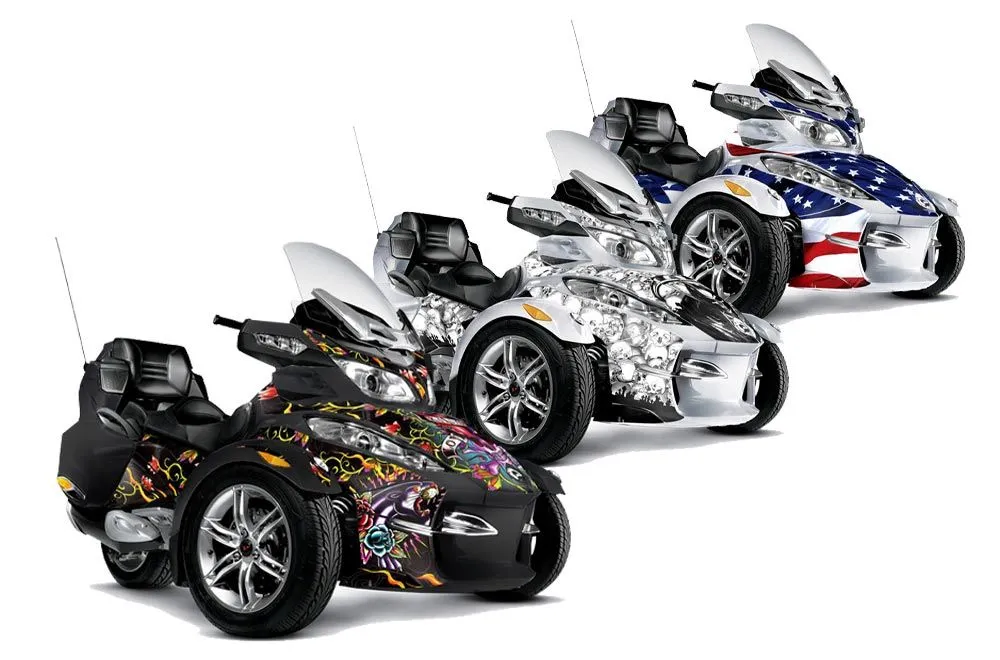 Can Am BRP (RTS) Spyder Custom Graphic Kit - 2010-2013