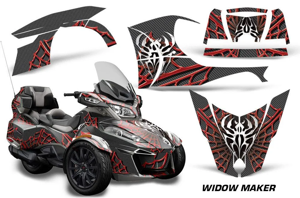 Can Am BRP (RTS) Spyder w/ Trim Kit Custom Graphic Kit - 2014-2019
