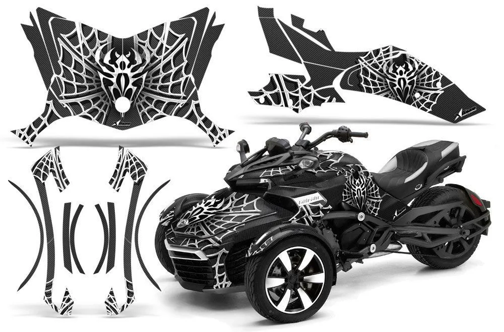 Can Am F3-S Spyder Custom Graphic Kit - All Years