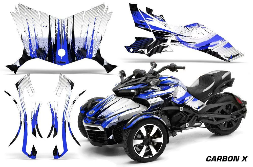 Can Am F3-S Spyder Custom Graphic Kit - All Years