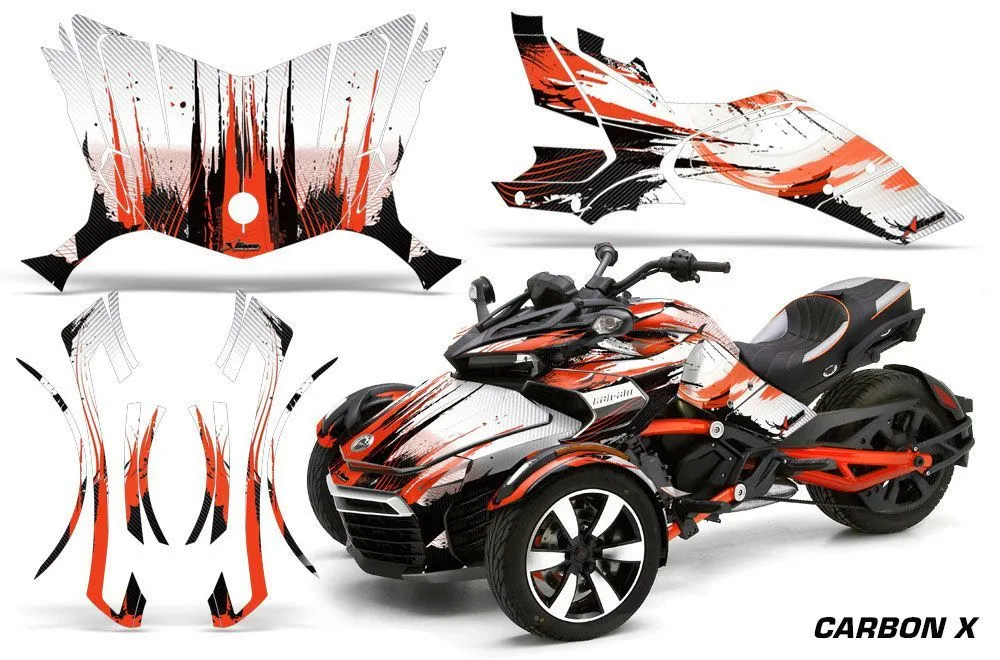 Can Am F3-S Spyder Custom Graphic Kit - All Years