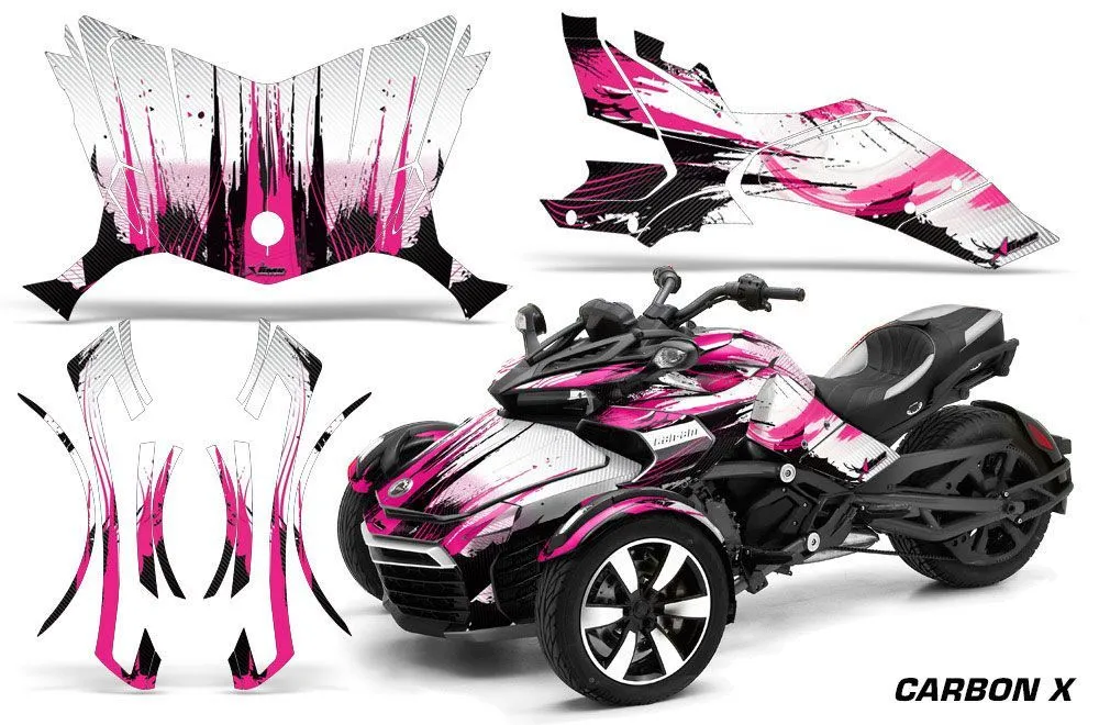 Can Am F3-S Spyder Custom Graphic Kit - All Years