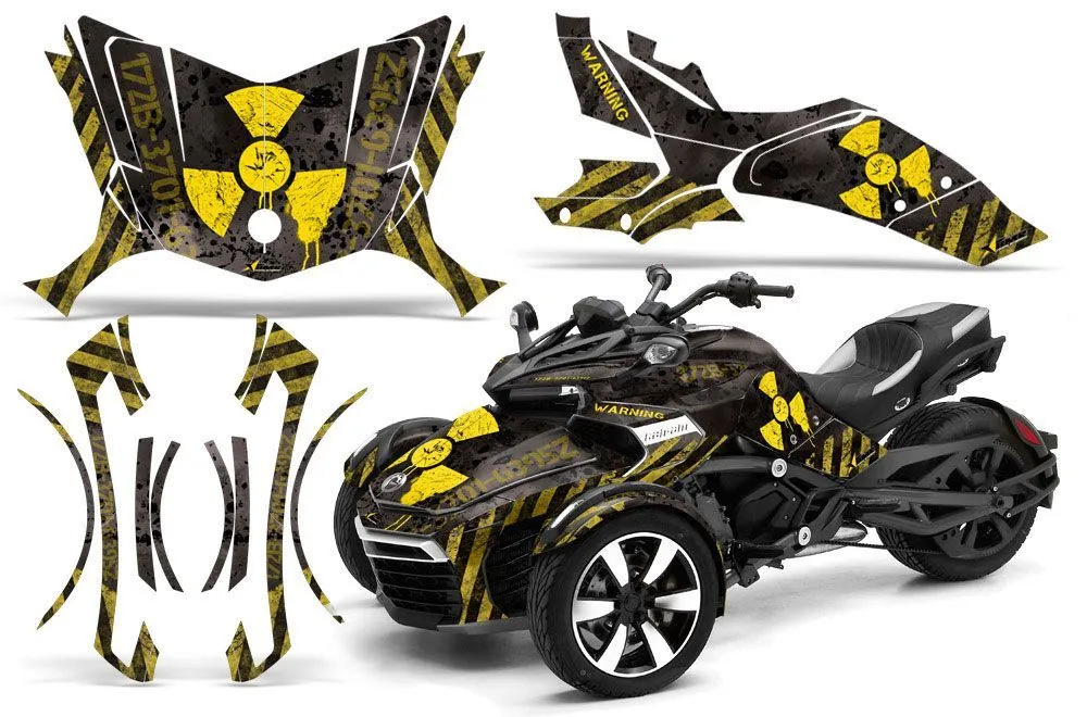 Can Am F3-S Spyder Custom Graphic Kit - All Years
