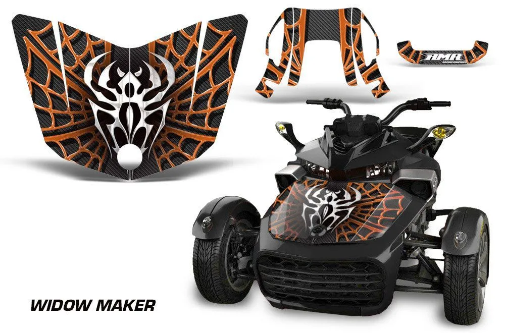 Can Am F3-S Spyder Hood Custom Graphic Kit - All Years