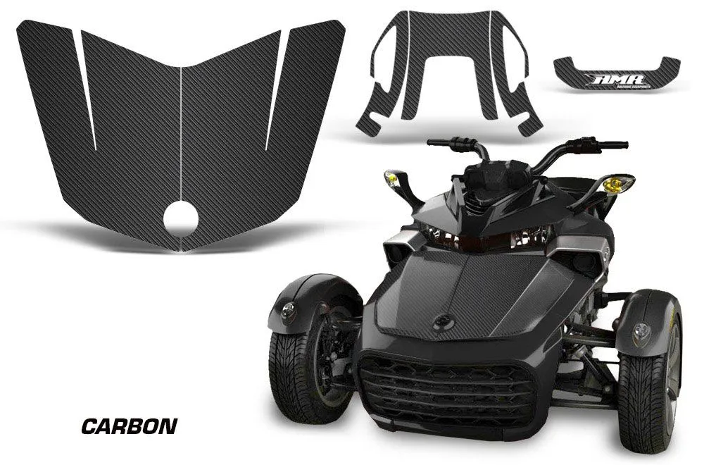 Can Am F3-S Spyder Hood Custom Graphic Kit - All Years